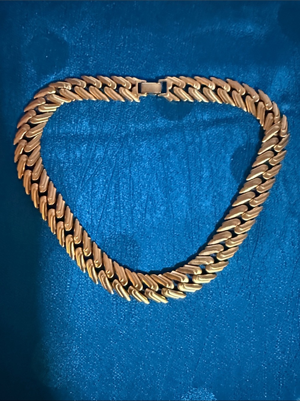 Gold Tone Women’s Link Necklace - Classic Bold Chain